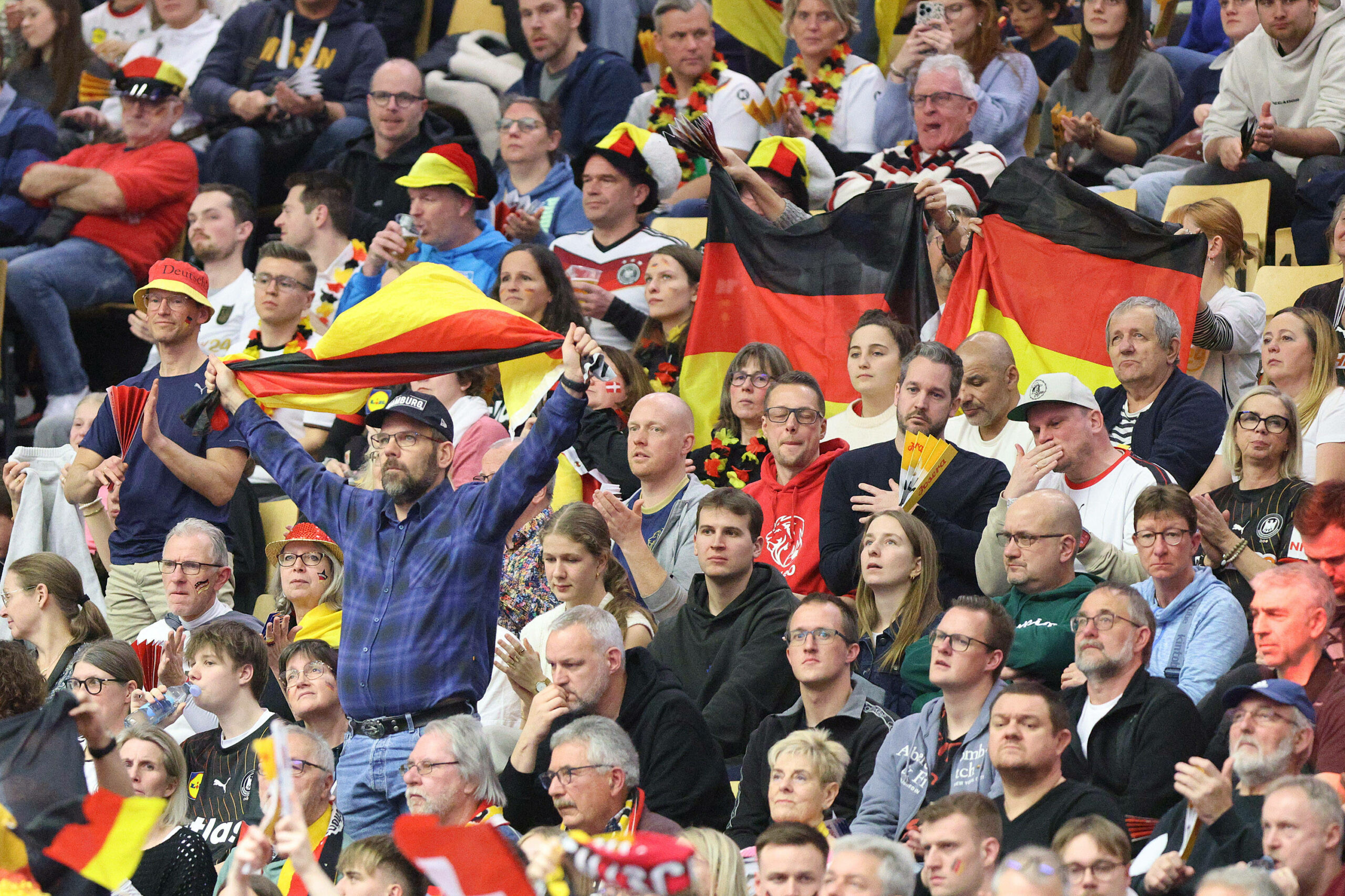 Deutschland Fans bei der Handball-WM