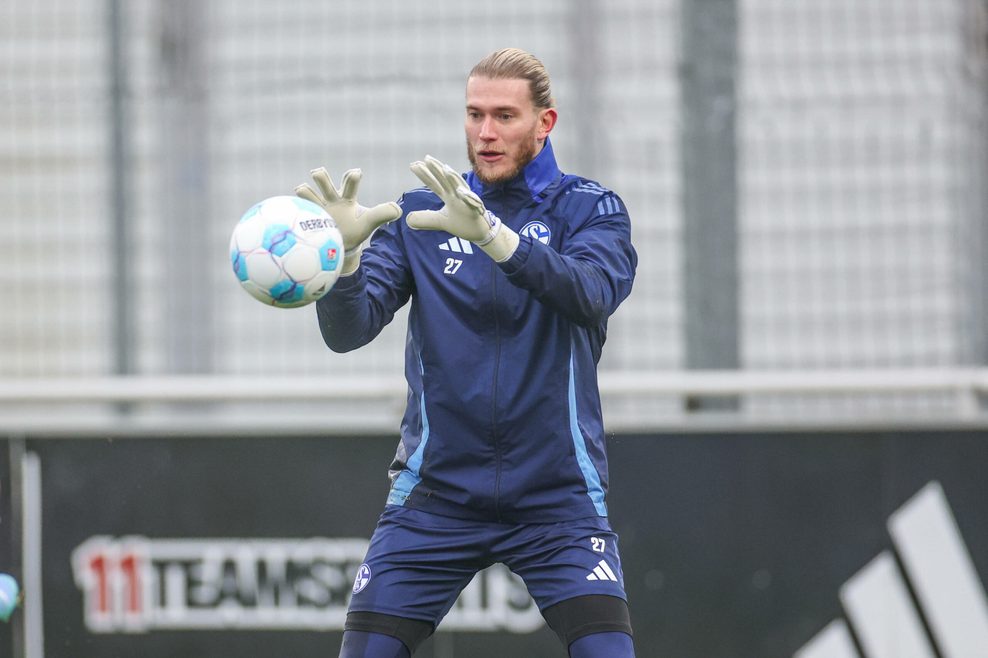 Loris Karius beim Schalke-Training