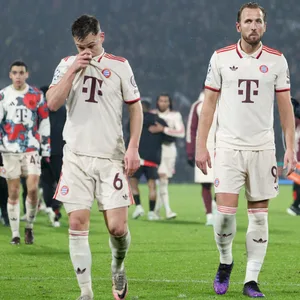 Joshua Kimmich und Harry Kane gehen bedient vom Platz