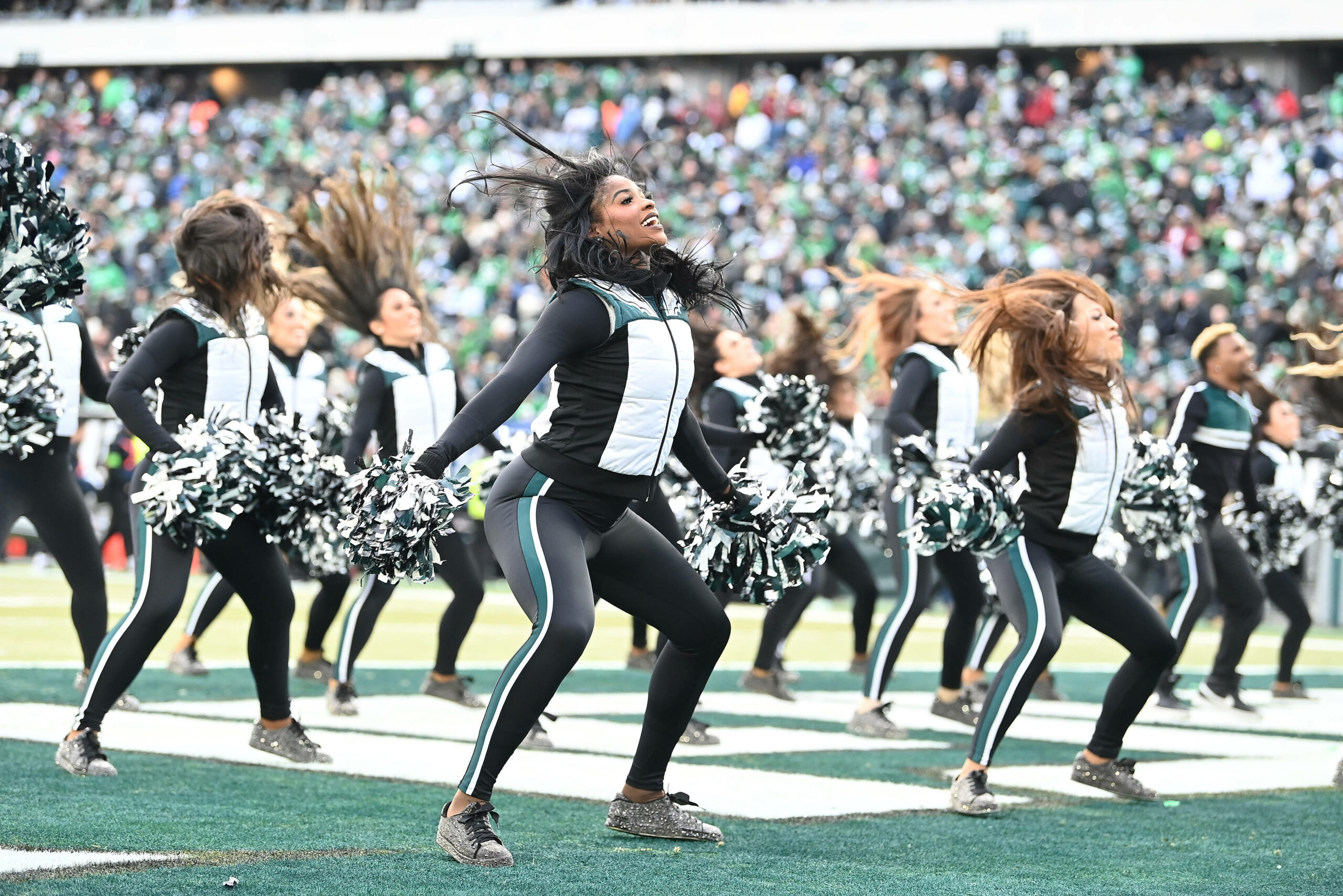 Die Cheerleader der Philadelphia Eagles