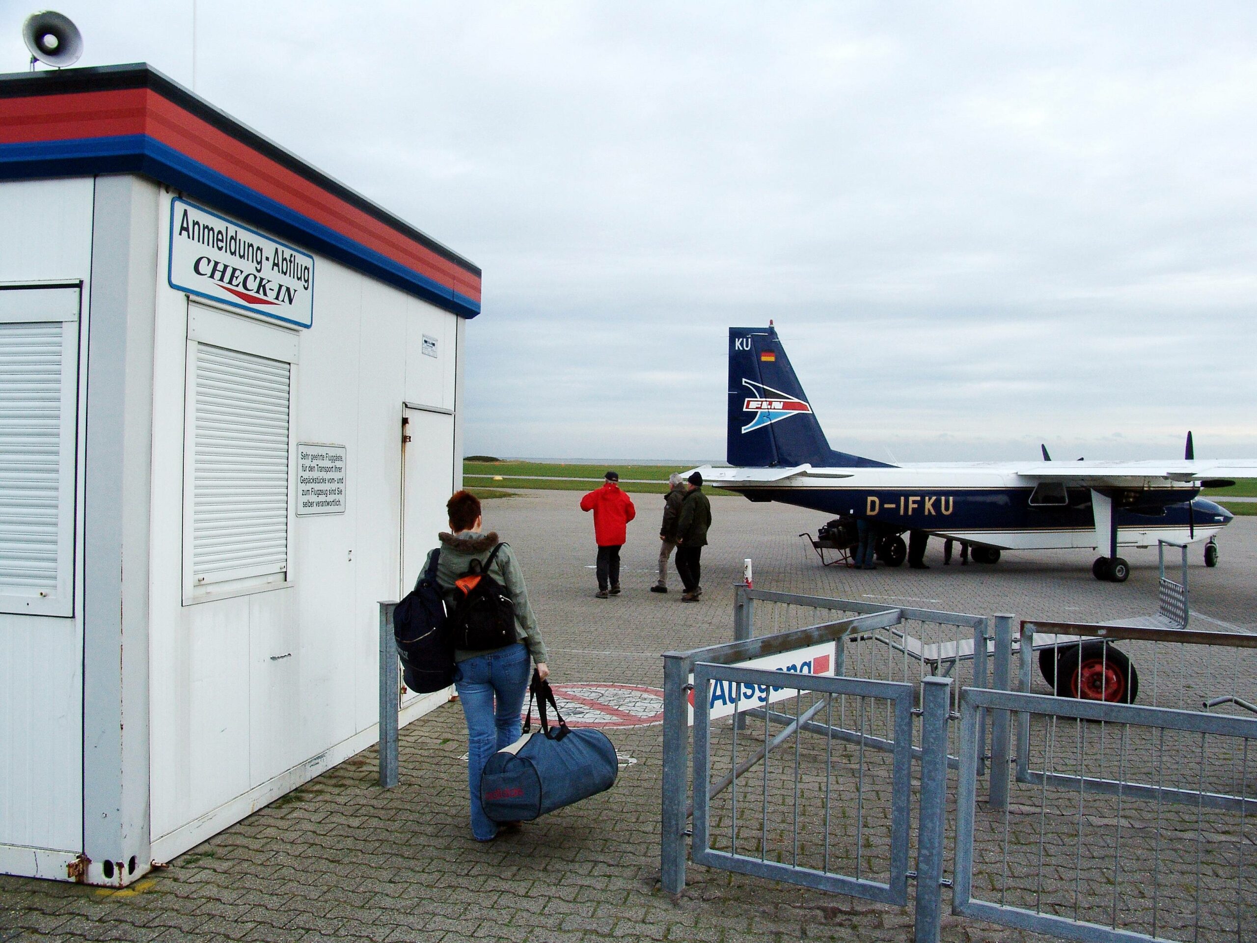 Der Flughafen auf Juist (Archivbild).