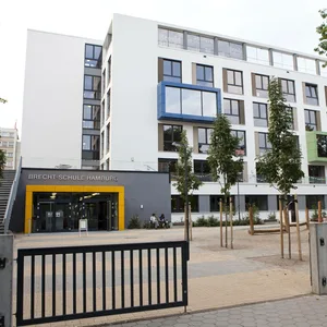 Die Brecht-Schule in St. Georg.