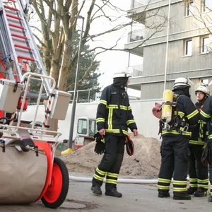 Das brennende Kissen konnte schnell gelöscht werden.