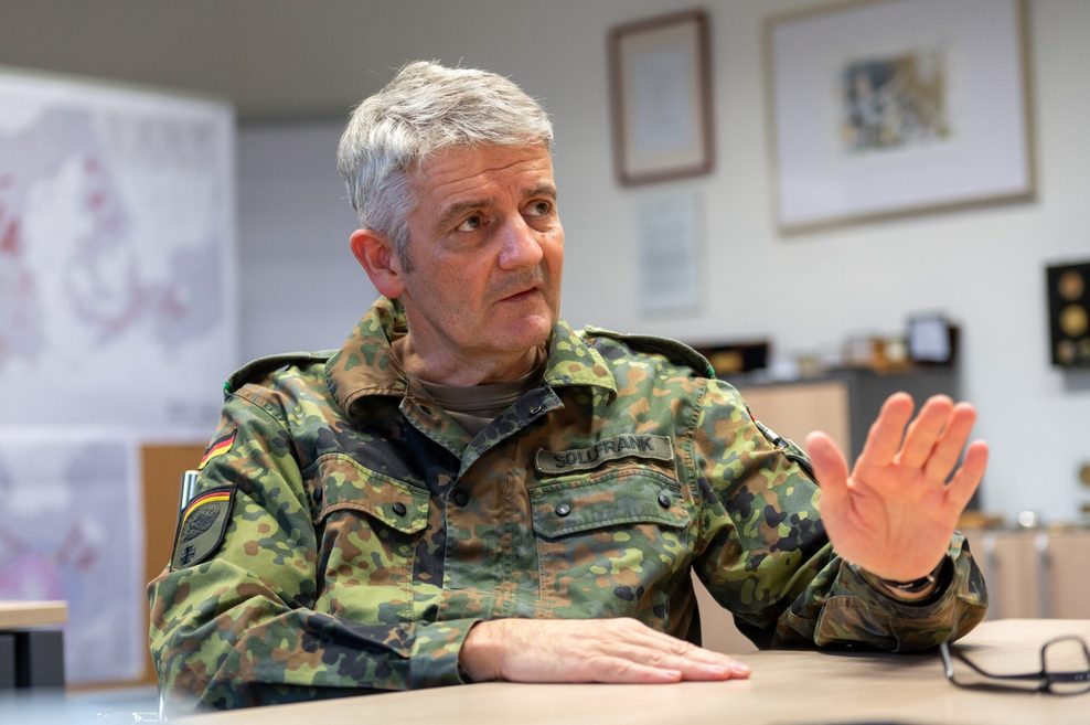 Alexander Sollfrank, Befehlshaber des Operativen Führungskommandos der Bundeswehr.