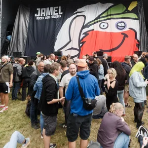 Das Festival „Jamel rockt den Förster“ im Sommer 2024.
