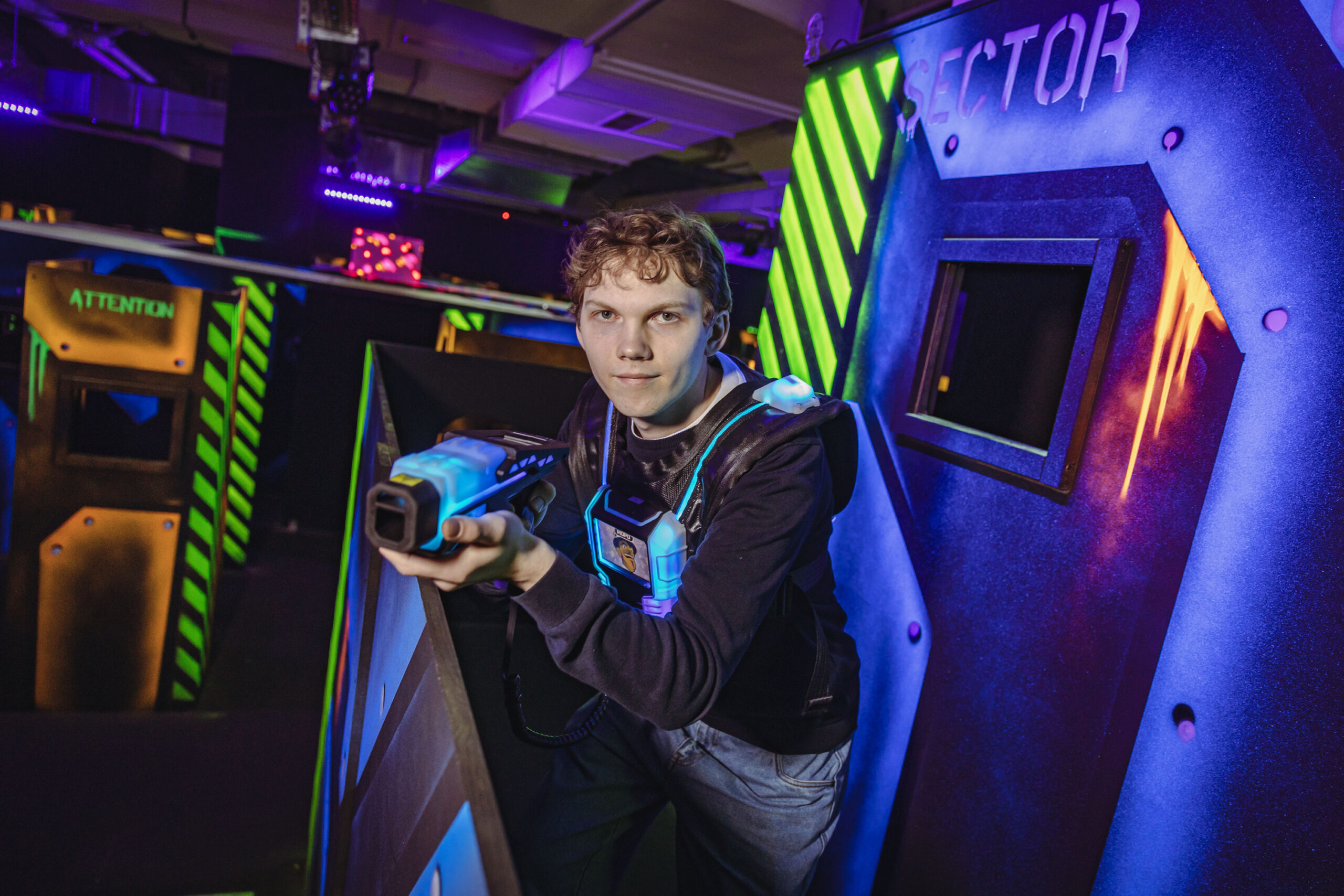 Laserzone - das Tagging-Spiel mit mehreren Ebenen. MOPO-Reporter Nils Ahrensmeier hat es ausprobiert