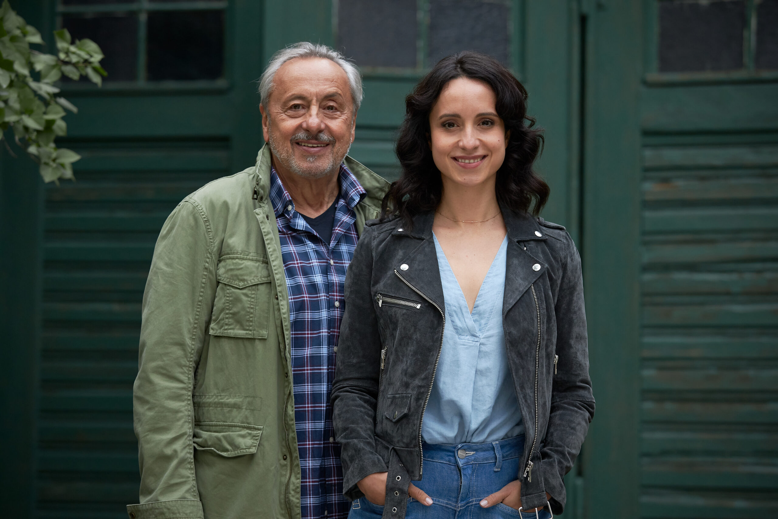 Vater Wilfried Stubbe (Wolfgang Stumph) und Tochter Christiane (Stephanie Stumph) in einer älteren Folge der Krimiserie „Stubbe – Von Fall zu Fall“.