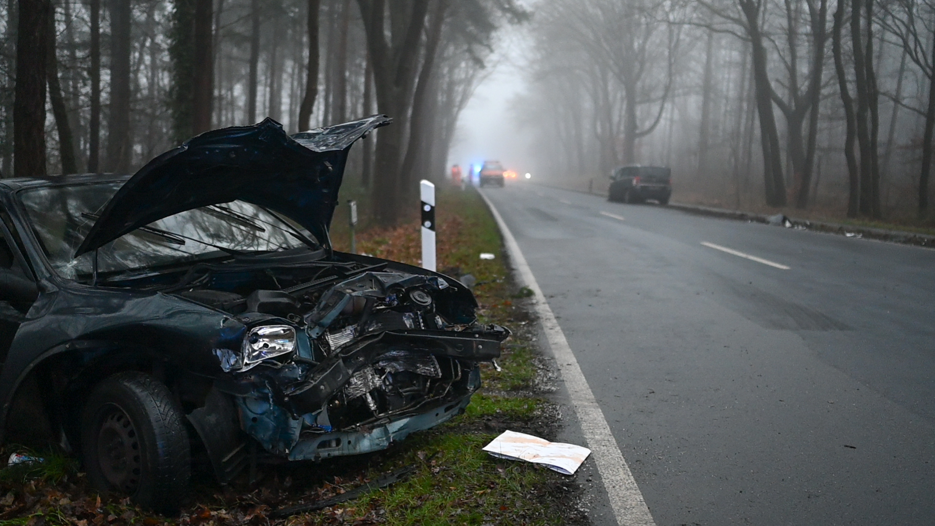 Bei dem Unfall im emsländischen Meppen wurden sieben Menschen verletzt.