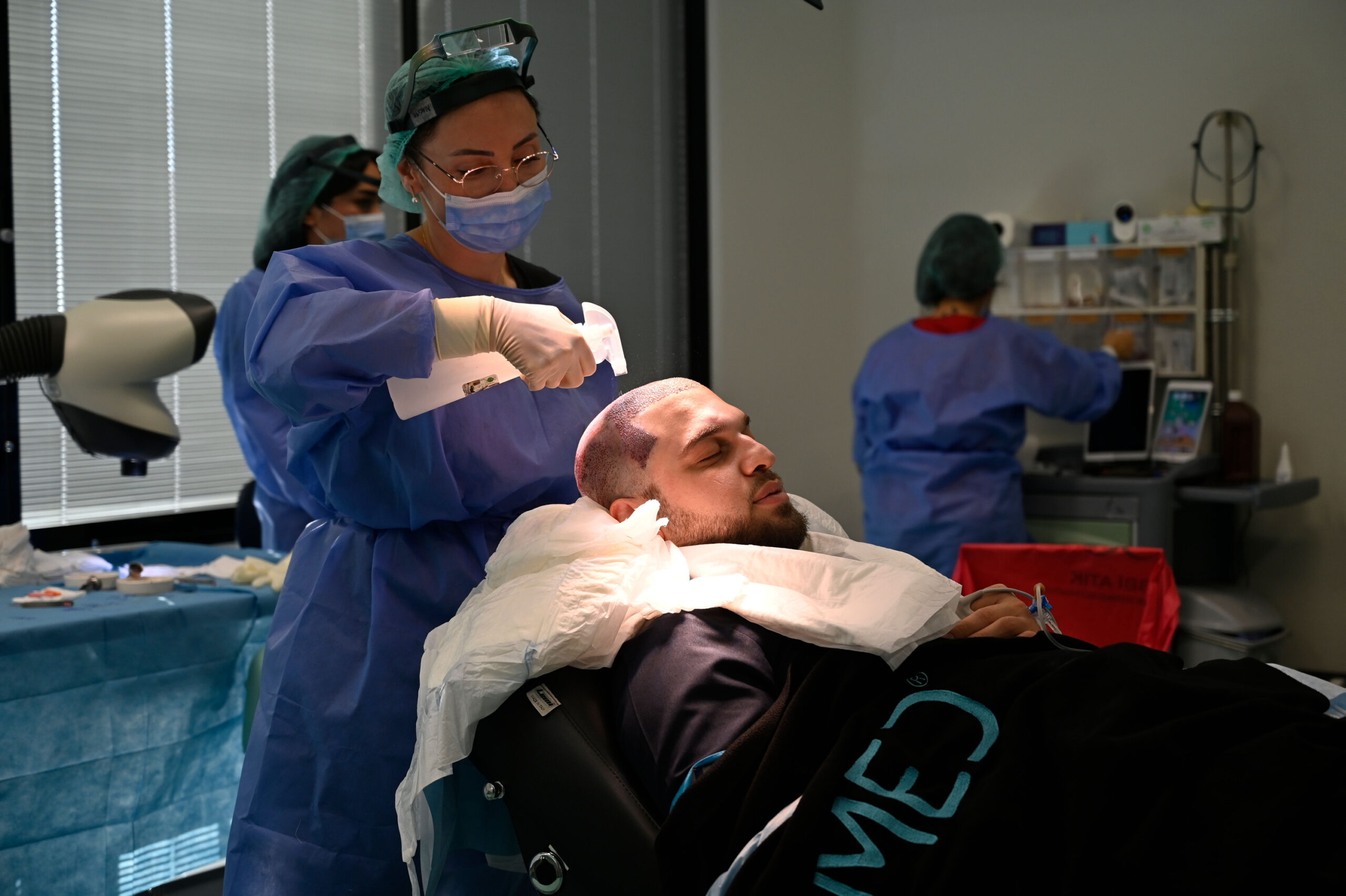 Eine Haartransplantation in Istanbul