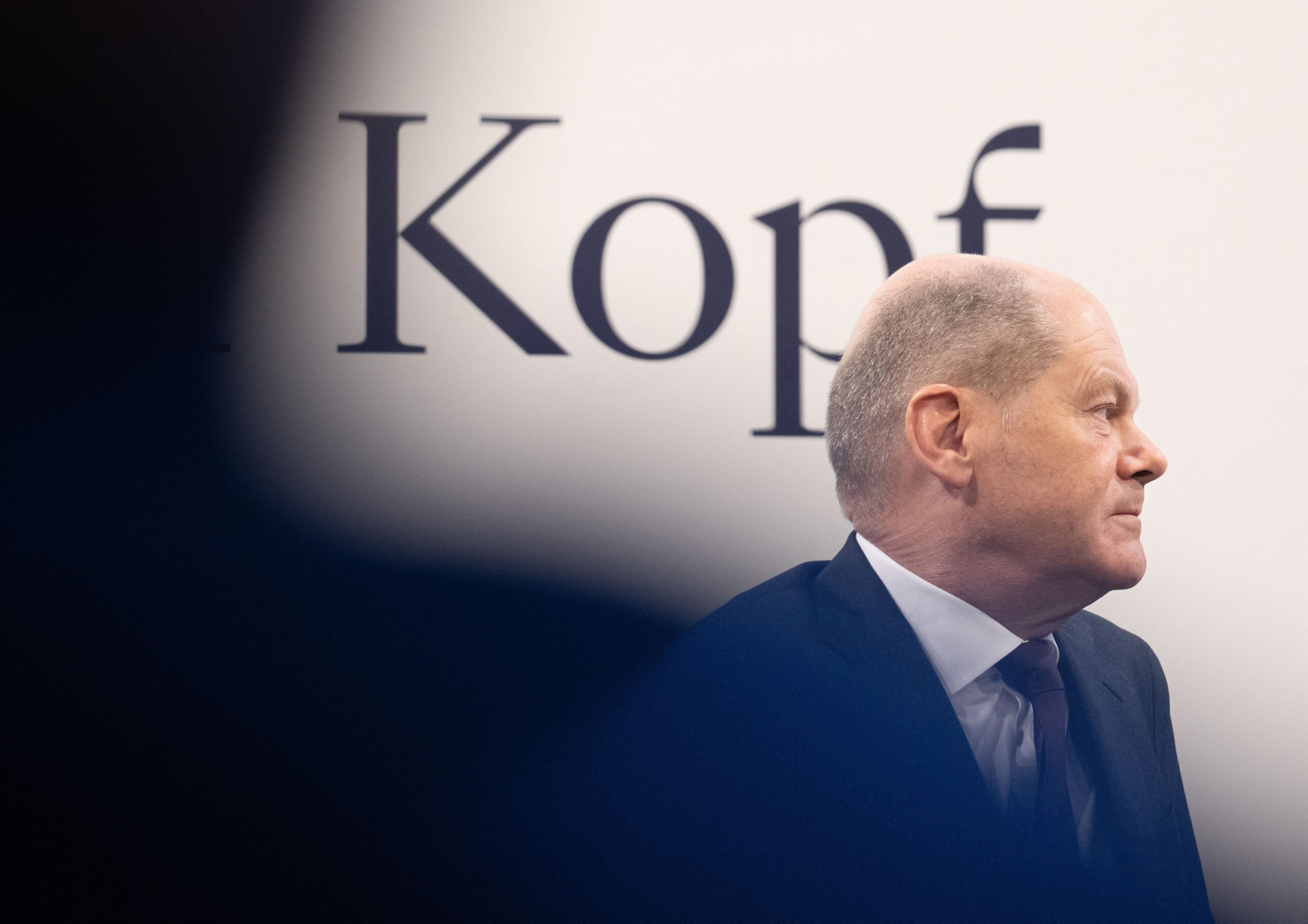 Olaf Scholz beim FAZ-„Leserforum“