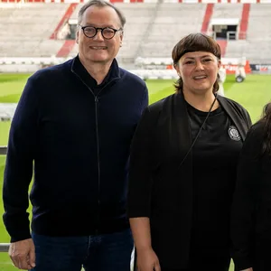 Andreas Borcherding und Miriam Wolframm