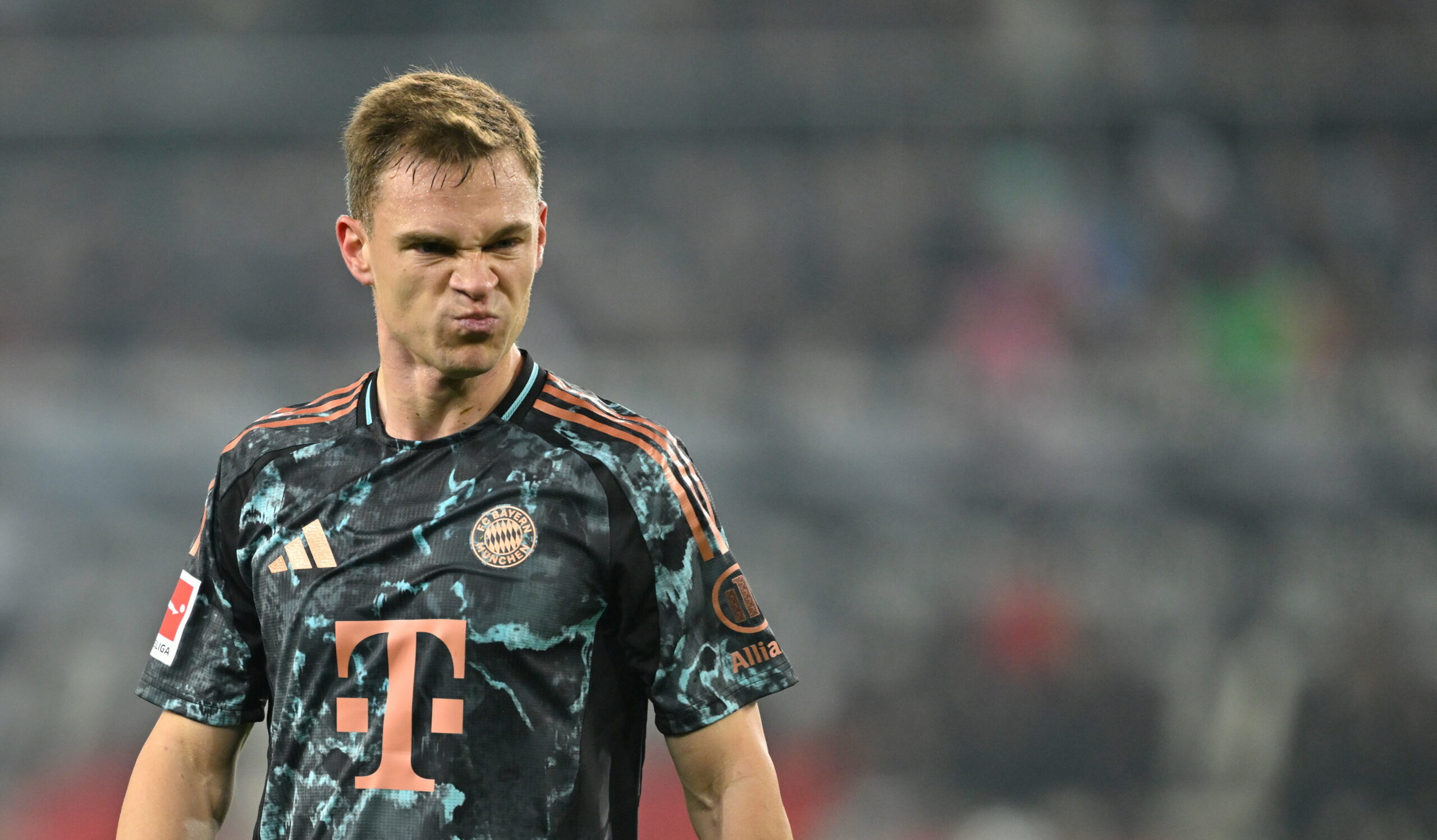 Joshua Kimmich guckt grimmig