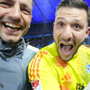 Daniel Heuer Fernandes nach dem Sieg bei Hertha BSC