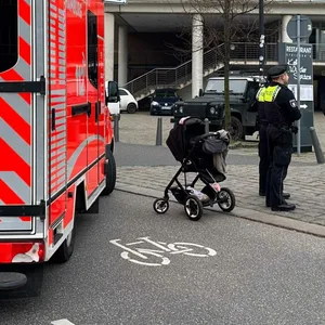 Bei der Notbremsung eines HVV-Busses wurden eine Mutter und ihr Kleinkind verletzt.