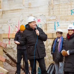 Grundsteinlegung Neues Amt Altona
