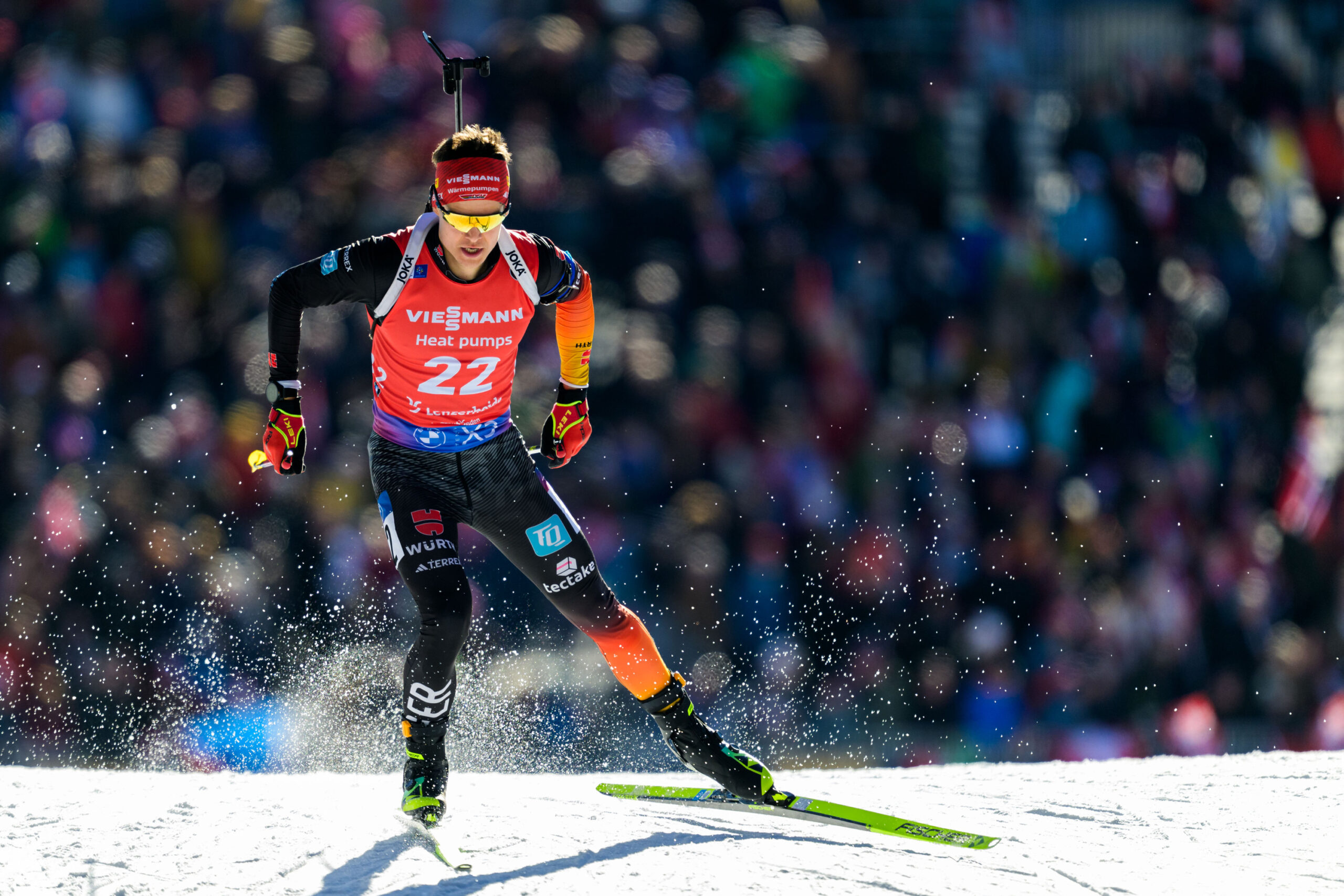 Philipp Horn bei der Biathlon-WM