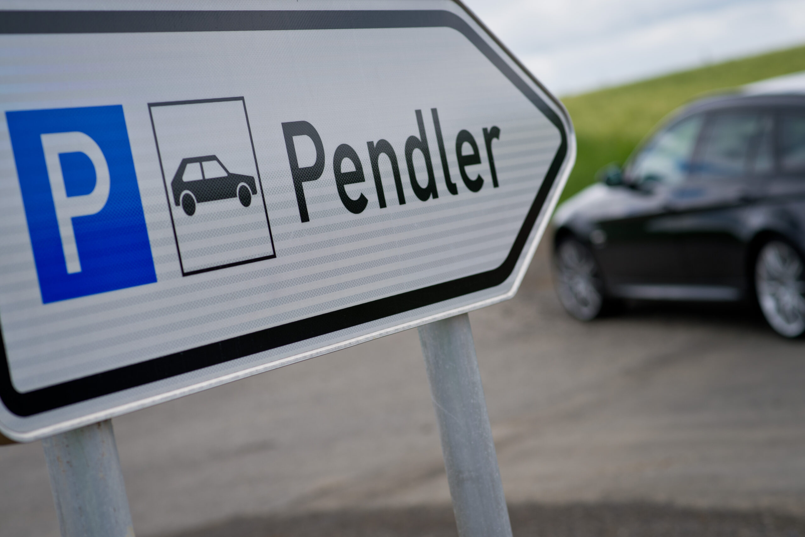 Schild Pendlerparkplatz