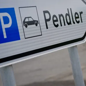 Schild Pendlerparkplatz