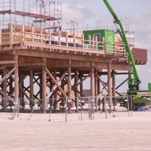 Sankt Peter Ording - Neubau: Strandbar 54° Nord