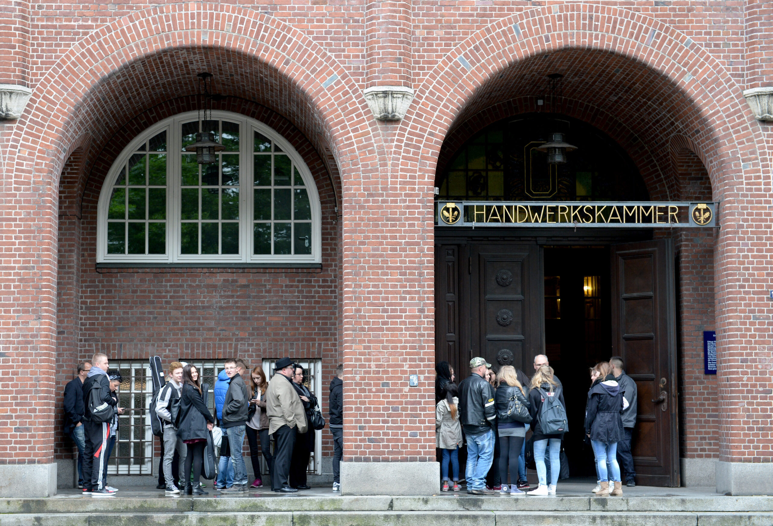 Außenansicht der Handelskammer Hamburg