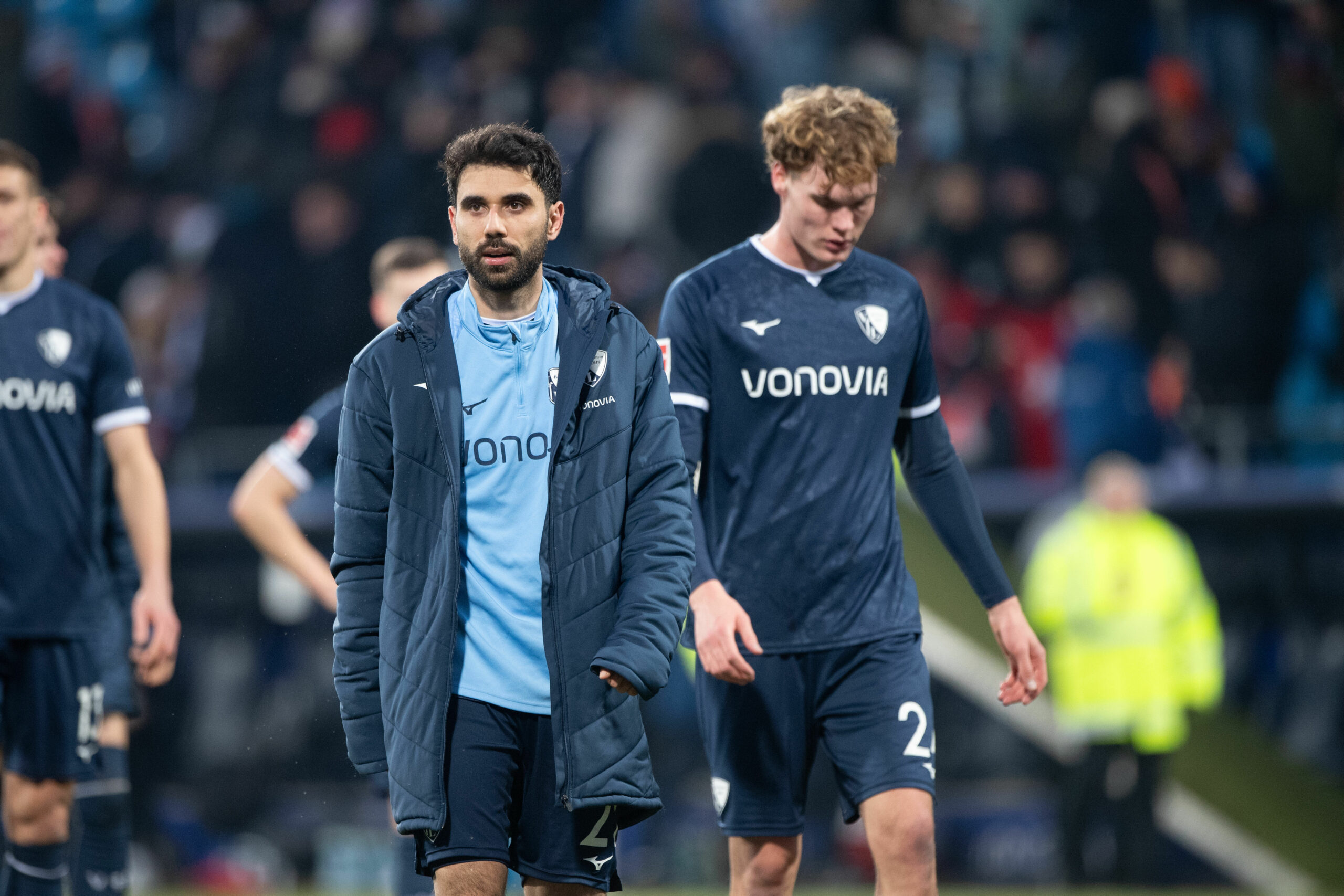 Gerrit Holtmann nach dem Spiel gegen Freiburg