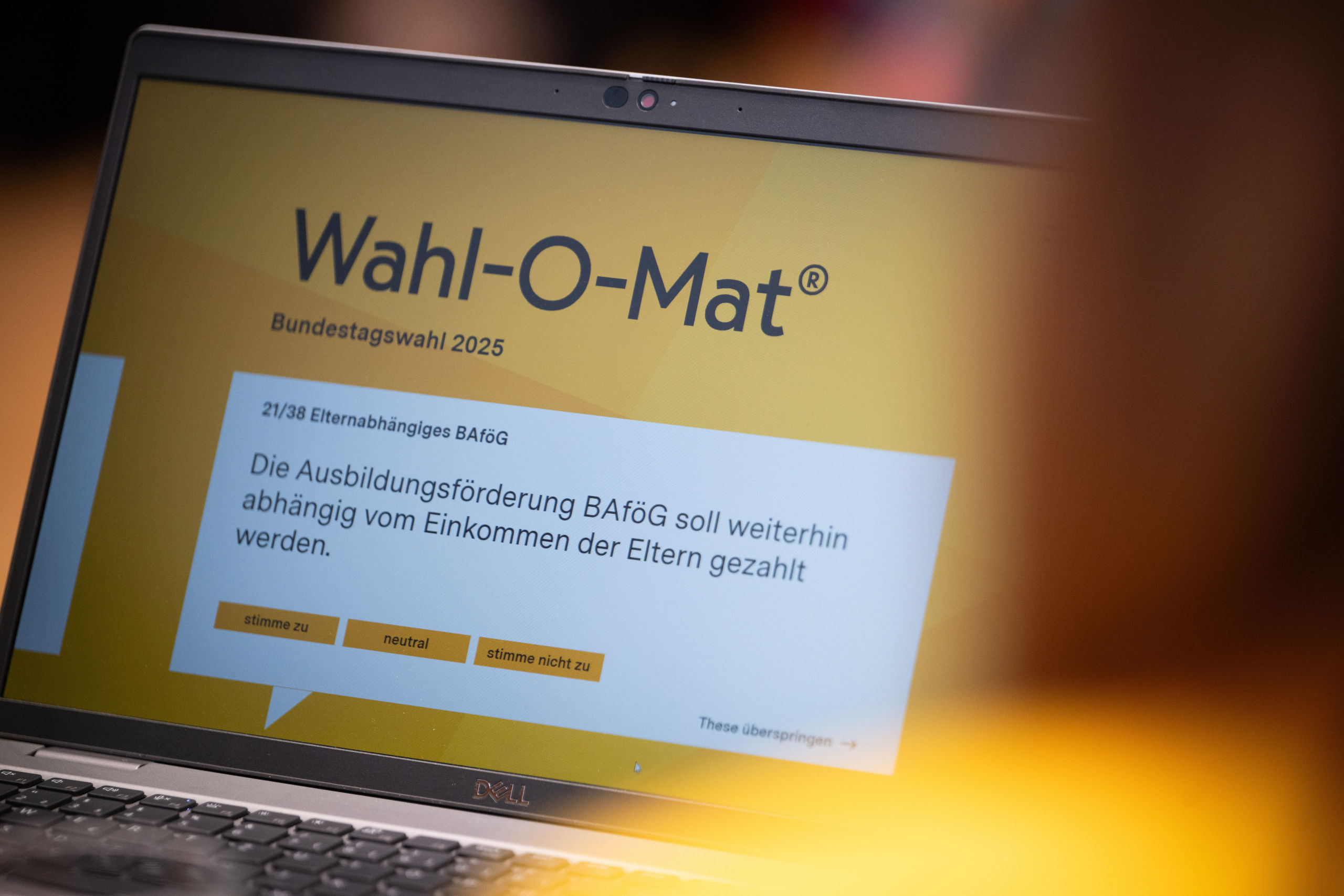 Der Wahl-O-Mat zur Bundestagswahl ist jetzt online.