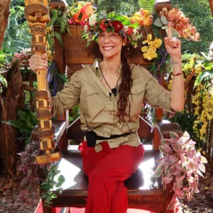 Lilly Becker sitzt am Ende der RTL-Realityshow „Ich bin ein Star - Holt mich hier raus!“ auf dem Dschungelthron.