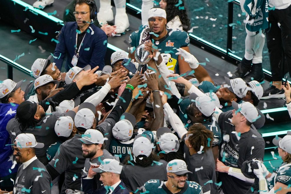 Die Philadelphia Eagles haben zum zweiten Mal den Super Bowl gewonnen 