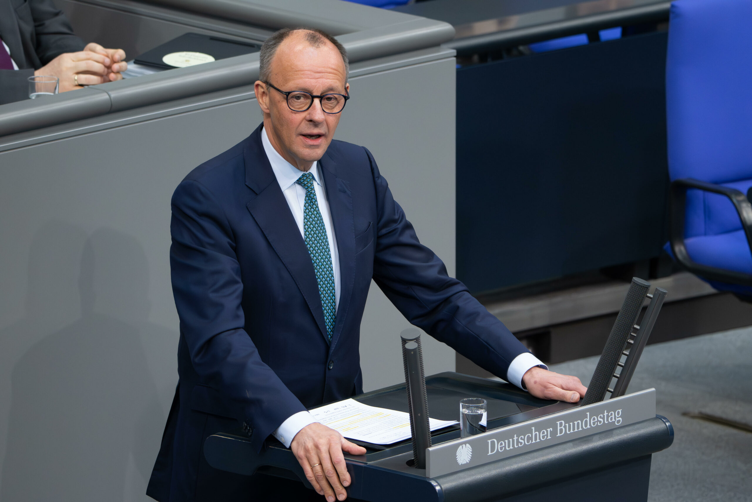 Friedrich Merz im Bundestag