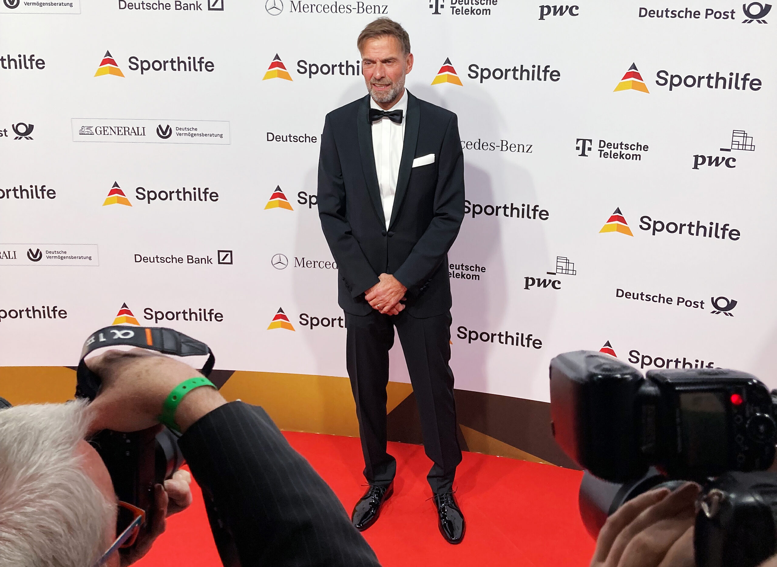 Klopp beim Ball des Sports