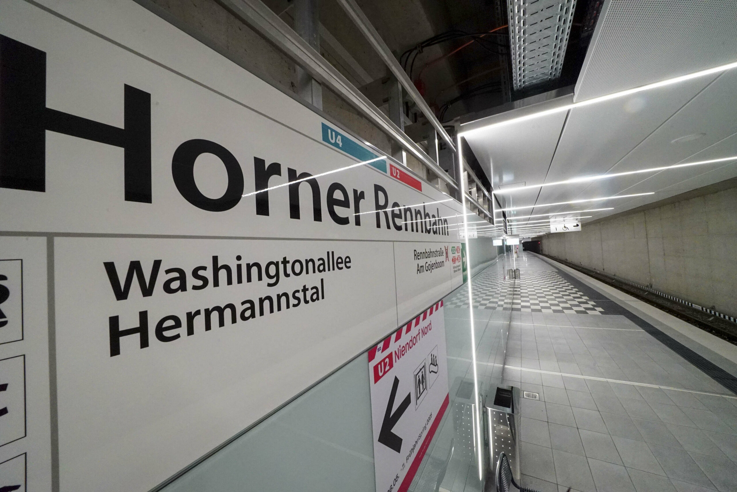 Die Hamburger U-Bahnstation Horner Rennbahn (Archivbild).