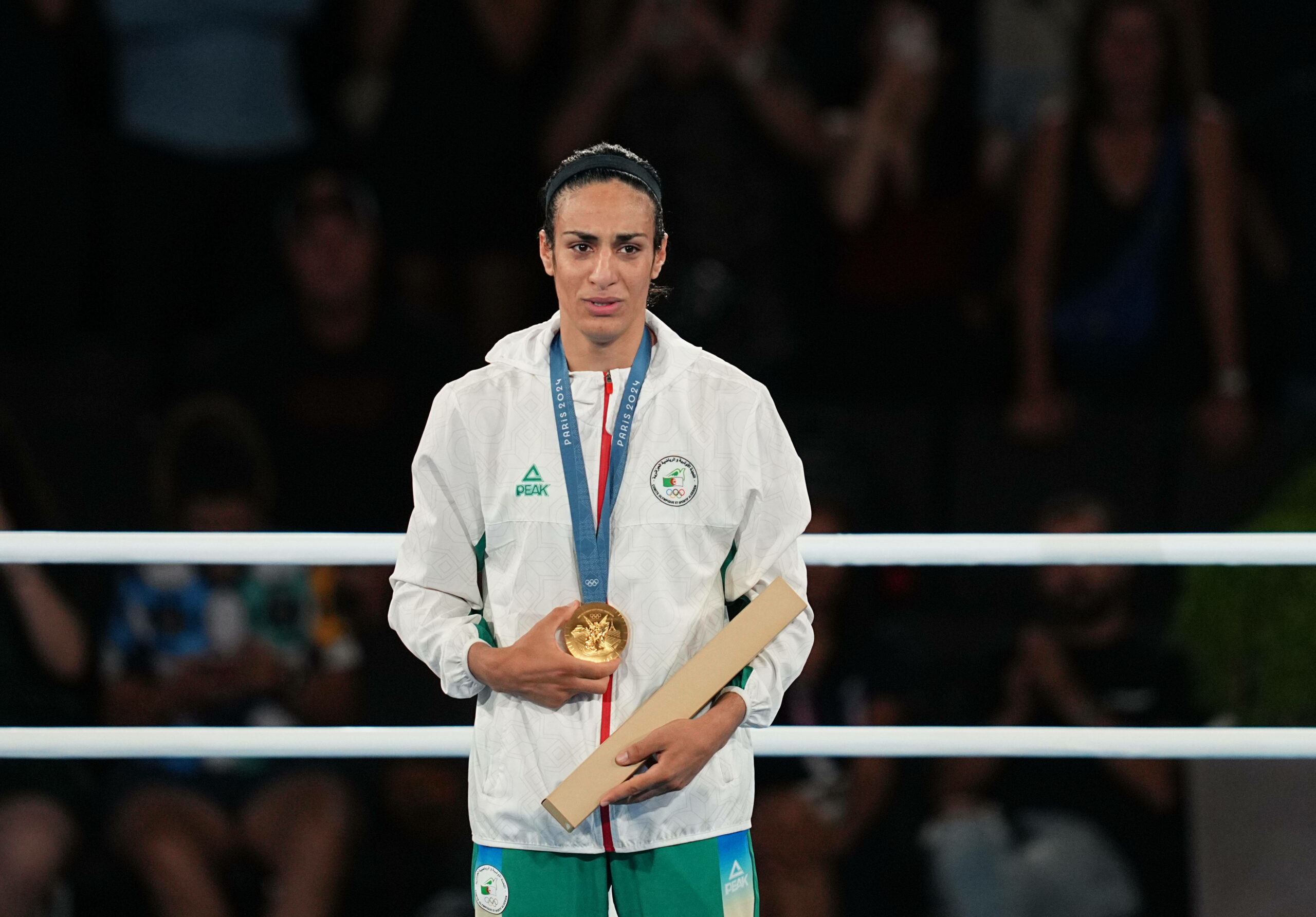 Imane Khelif bei den Olympischen Spielen