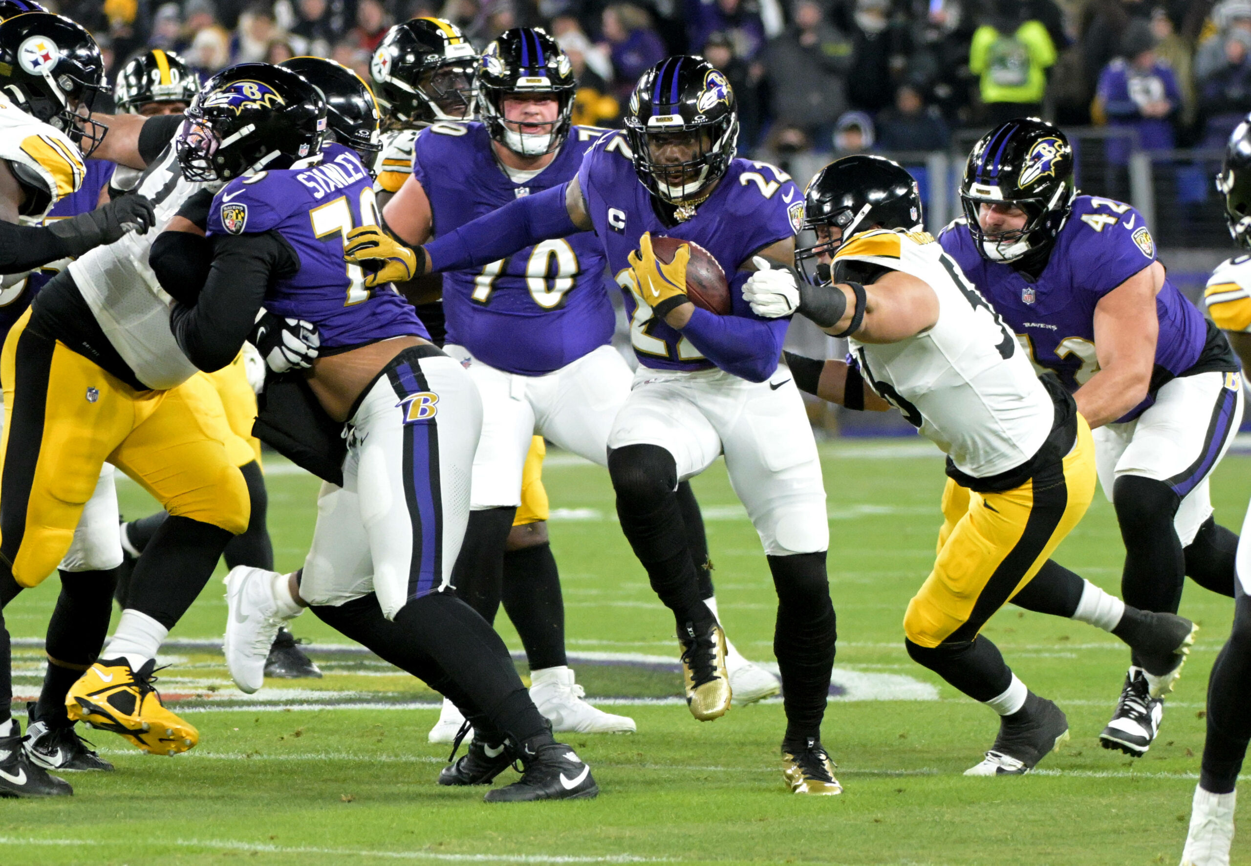 Pittsburgh Steelers gegen Baltimore Ravens