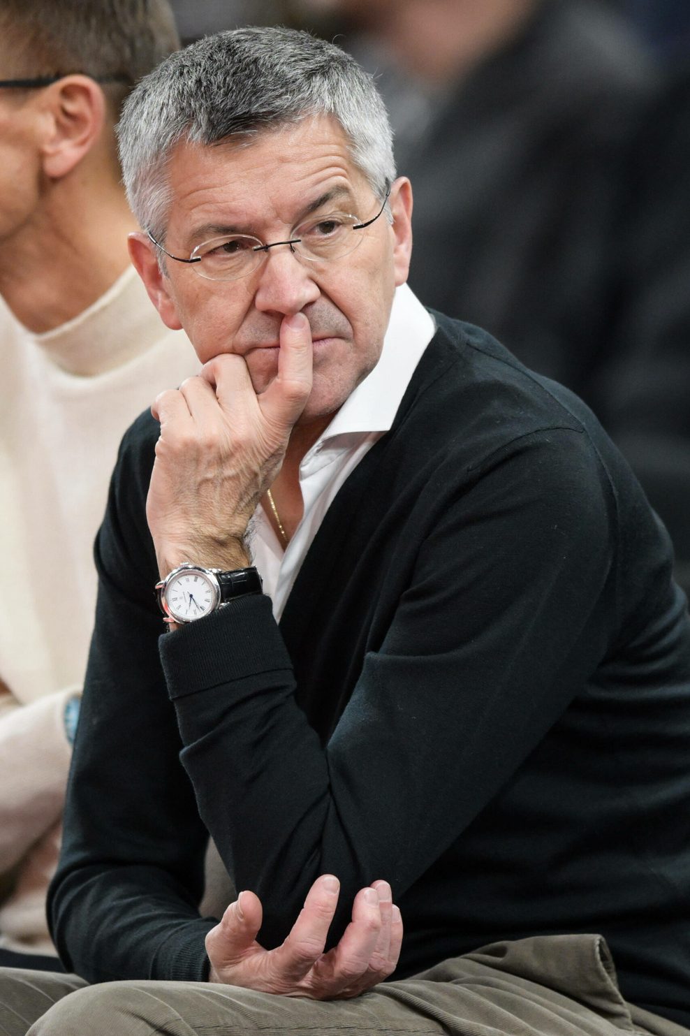 Herbert Hainer zu Gast beim FC Bayern München Basketball.