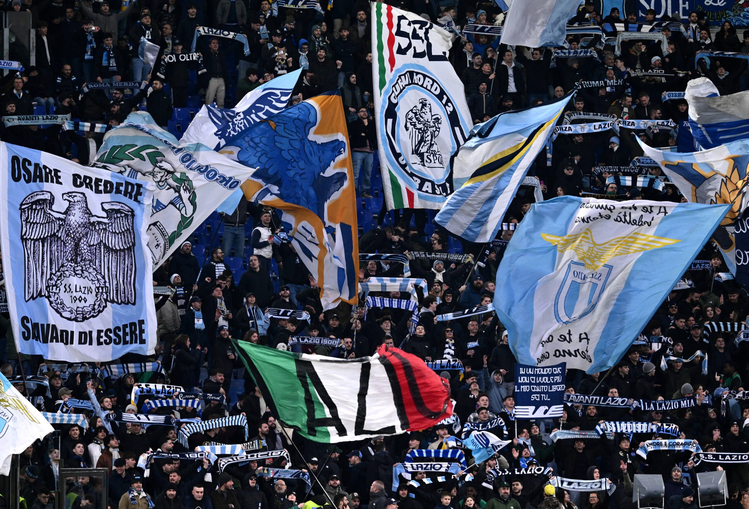 Fans von Lazio Rom