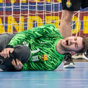 Gonzalo Perez de Vargas liegt verletzt am Boden