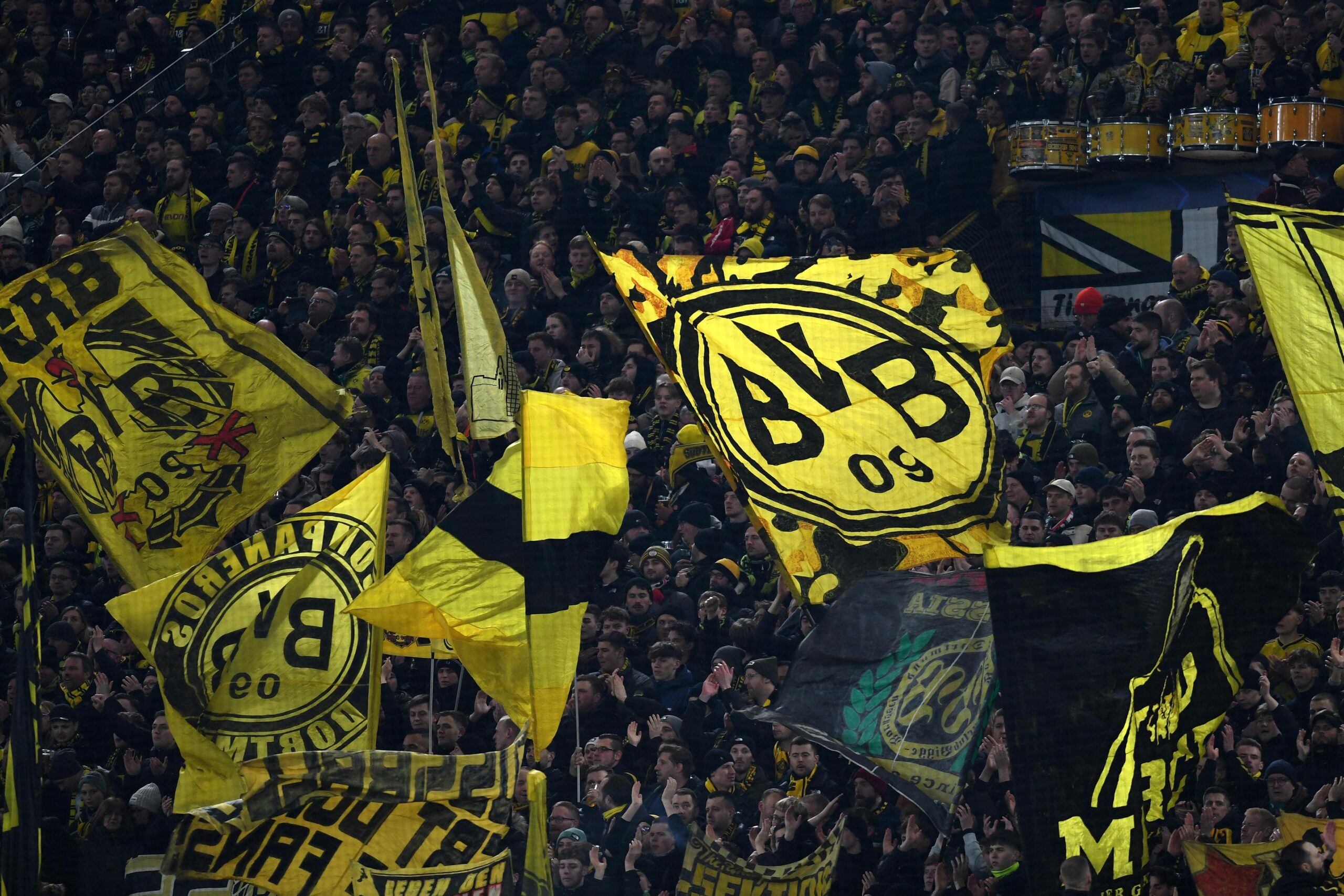 BVB-Fans beim Heimspiel gegen Sporting Lissabon