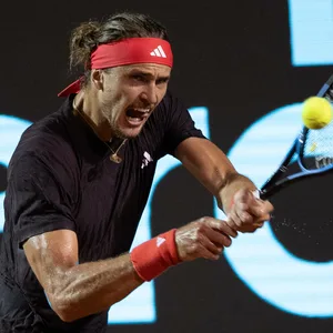 Alexander Zverev im Match gegen Francisco Comesana