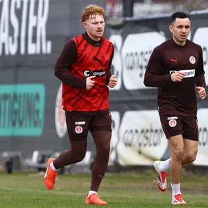 Robert Wagner, Manolis Saliakas und Thomas Barth beim Training