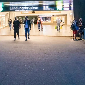Die S-Bahn-Station Landungsbrücken (Archivbild).