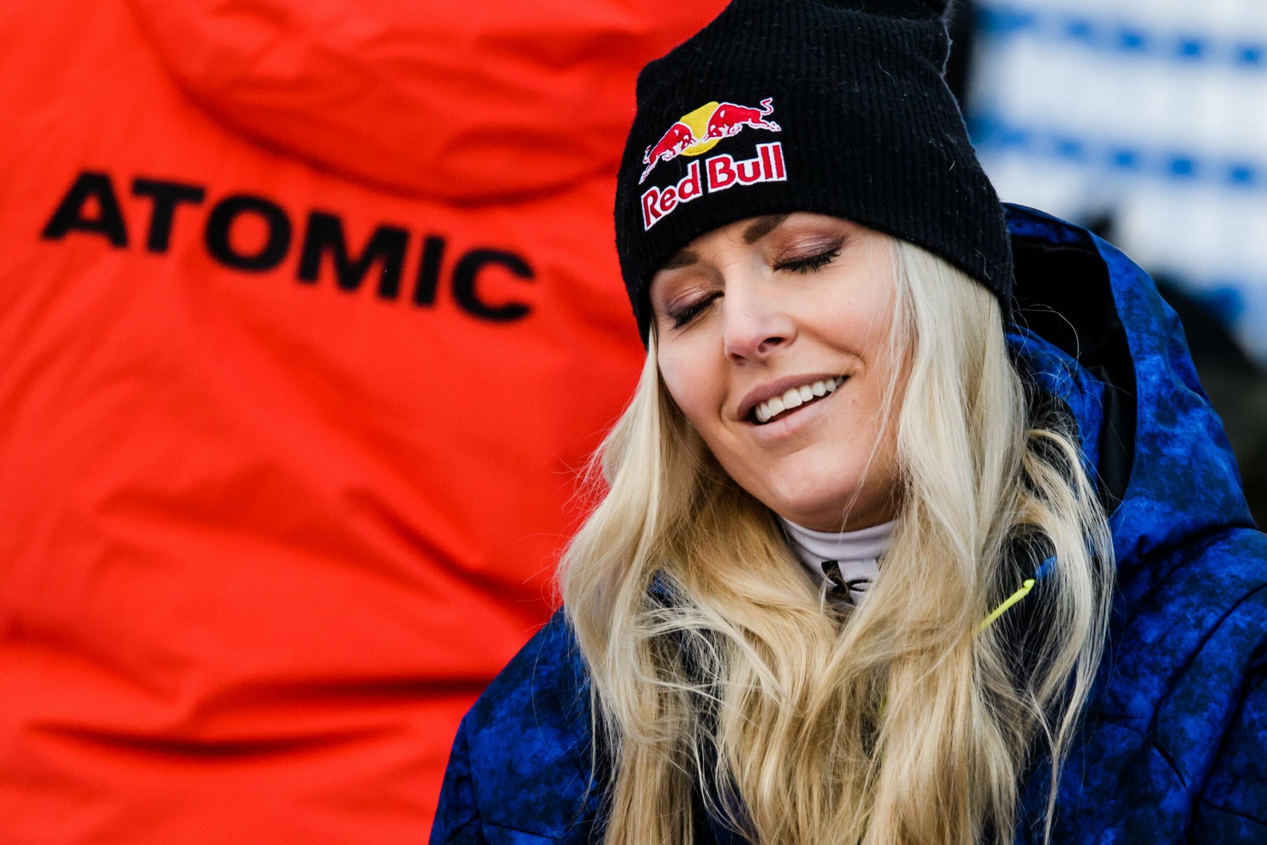 Lindsey Vonn guckt frustiert