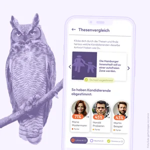 Der Kandidierendencheck von abgeordnetenwatch.de vergleicht Menschen statt Parteiprogramme.