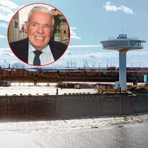 Kommt hier eine Oper hin? Klaus-Michael Kühne will der Stadt ein zweites Opernhaus am Rand der HafenCity „schenken“.