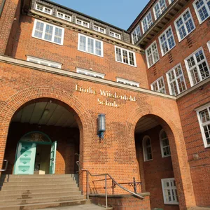 Das Emilie-Wüstenfeld-Gymnasium in Eimsbüttel