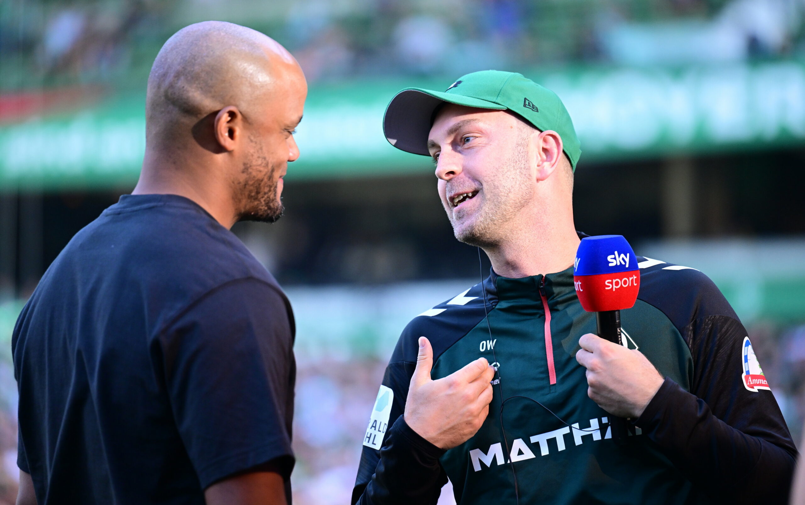 Vincent Kompany und Ole Werner