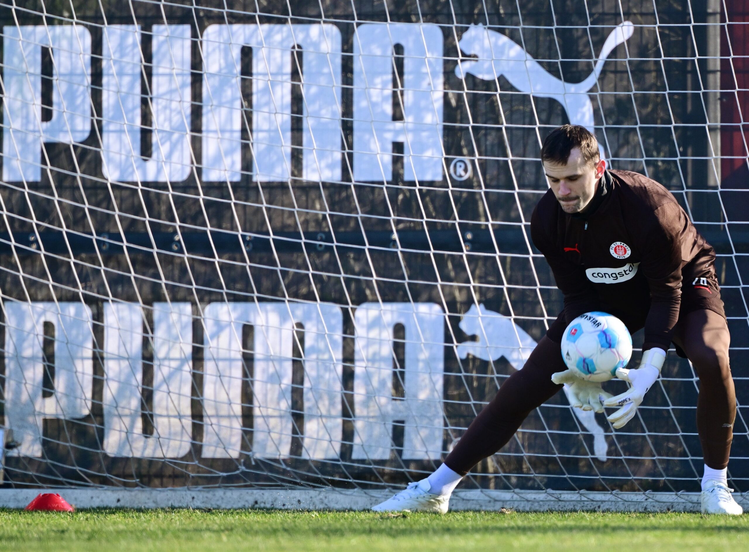 Sören Ahlers beim Training