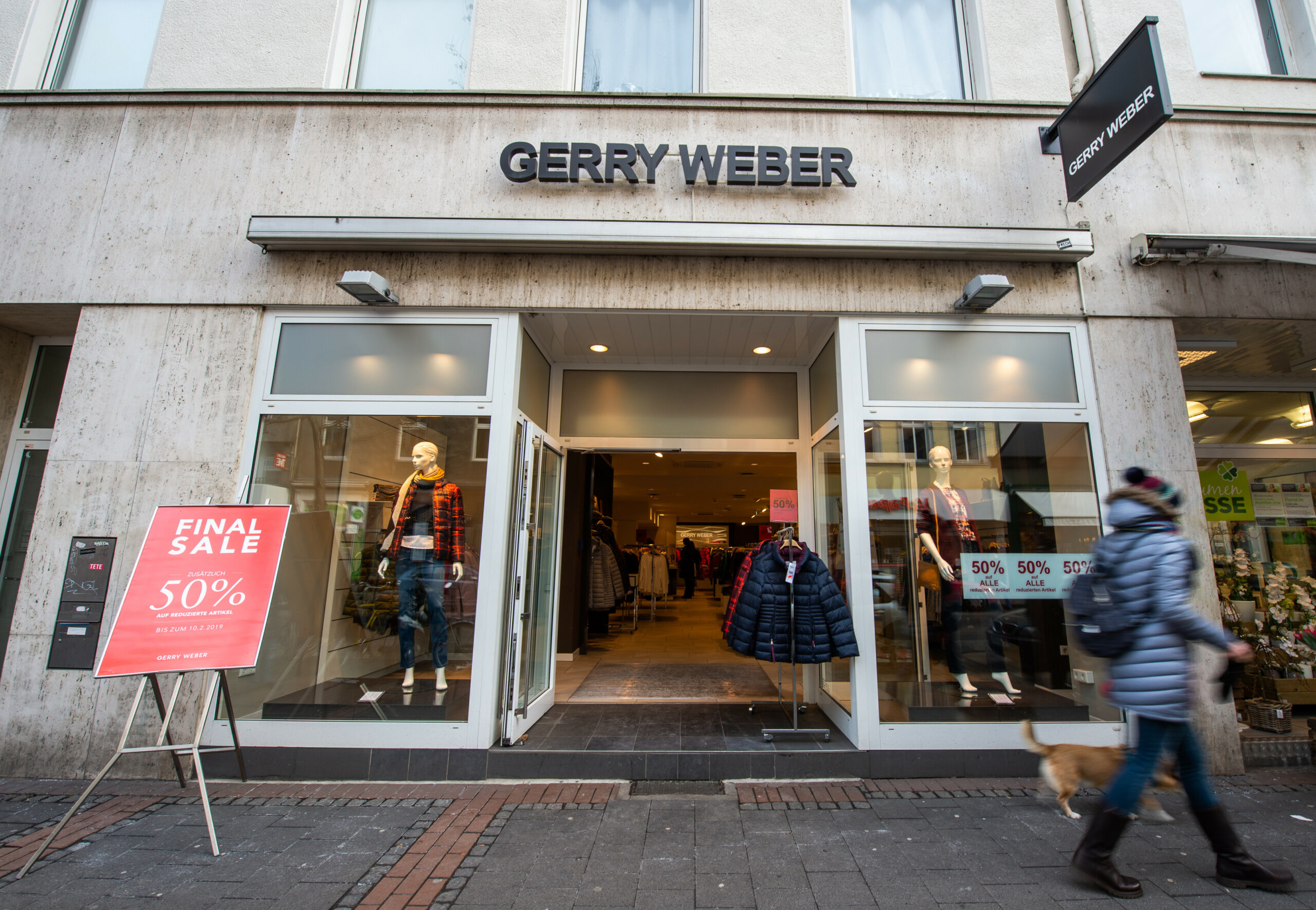 Außenansicht einer „Gerry Weber“-Filiale in Düsseldorf