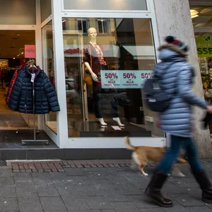 Außenansicht einer „Gerry Weber“-Filiale in Düsseldorf