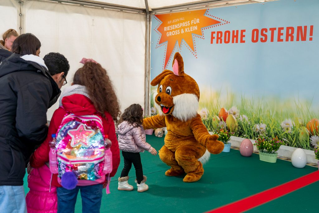 Osterhase auf dem DOM