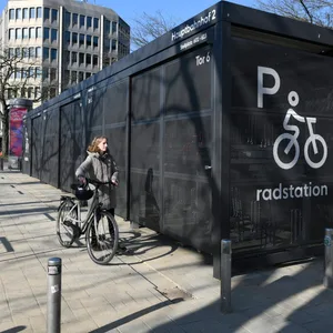 120 sichere Fahrrad-Stellplätze: Am 17. März öffnet „Radkultur Hamburg“ die neue Fahrradstation am Hauptbahnhof.